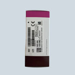 Side view of SOLTA Thermage FLX Total Tip 4.0cm² box showing product label with barcode, CE mark, and manufacturing details for professional use.