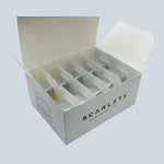 Scarlet SRF tips packaging for professional clinics