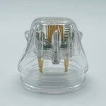 Bottom view of Ellisys Plus 49-pin RF microneedle cartridge