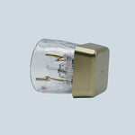 Sterilization symbols and single-use marking close-up on Sylfirm X tip packaging