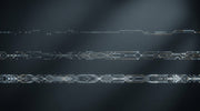 Three progressively refined bands of light representing the Sylfirm, Sylfirm X, and Sylfirm X Plus generations