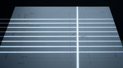 Clean parallel lines crossed by a single band, an abstract take on Sylfirm X FDA 510(k) clearance and verification