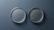 Two stylized disc forms representing the 36-pin and 60-pin Vivace cartridge families side by side.