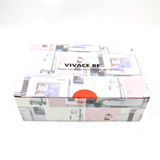 Vivace RF microneedling blue tips – 36 pin insulated gold needles, box of 20