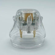 Bottom view of Ellisys Plus 49-pin RF microneedle cartridge