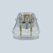 Detail of 49-pin microneedle array on Ellisys Plus RF cartridge