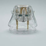 Detail of 49-pin microneedle array on Ellisys Plus RF cartridge