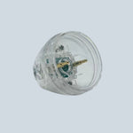 Angled view of Ellisys Plus 49-pin microneedle RF cartridge