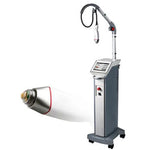 Lutronic microneedling device with attached handpiece and cartridge, used for professional skin rejuvenation treatments.