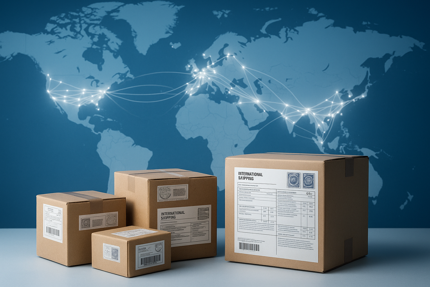 International Shipping - We ship internationally, including to Europe, the Middle East, and Asia. Delivery times and shipping costs may vary depending on the destination country. make a realistic image