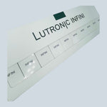 Lutronic Infini insulated gold microneedles RF tip close up