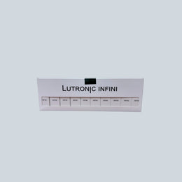 Lutronic Infini RF microneedling tip used for acne scar treatment and skin texture improvement