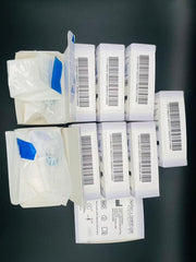 Treatment kit sterile seal, lot and expiry details for clinic inventory and traceability