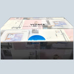 Vivace RF device packaging on a white background
