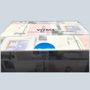 Vivace RF device packaging on a white background